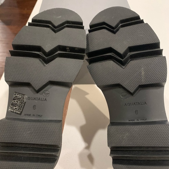 Aquatalia Brown Suede Loafers - Picture 6 of 7